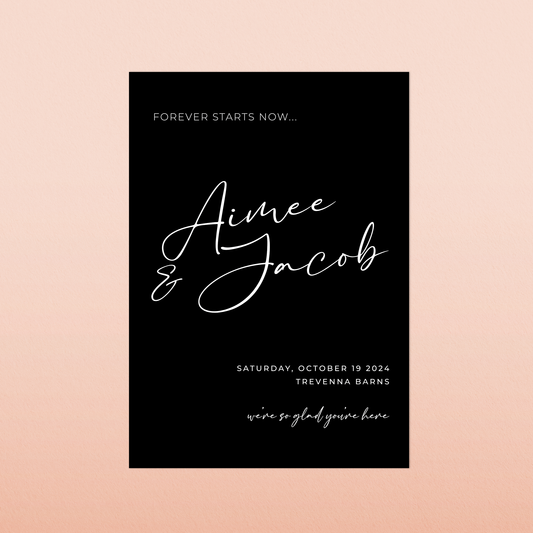 Aimee | Welcome Sign