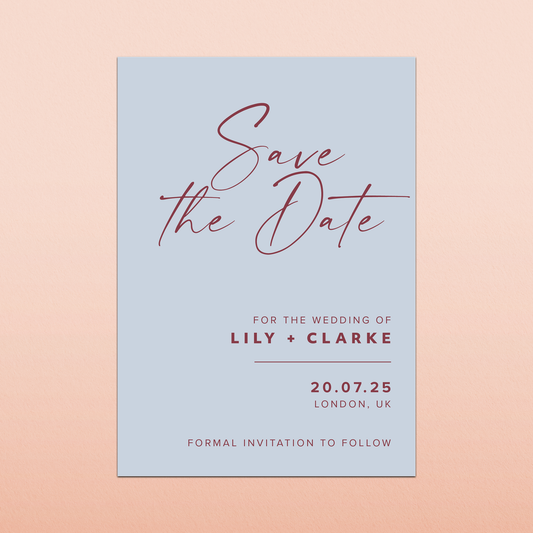 Lily | Save the Date