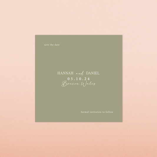 Hannah | Save the Date