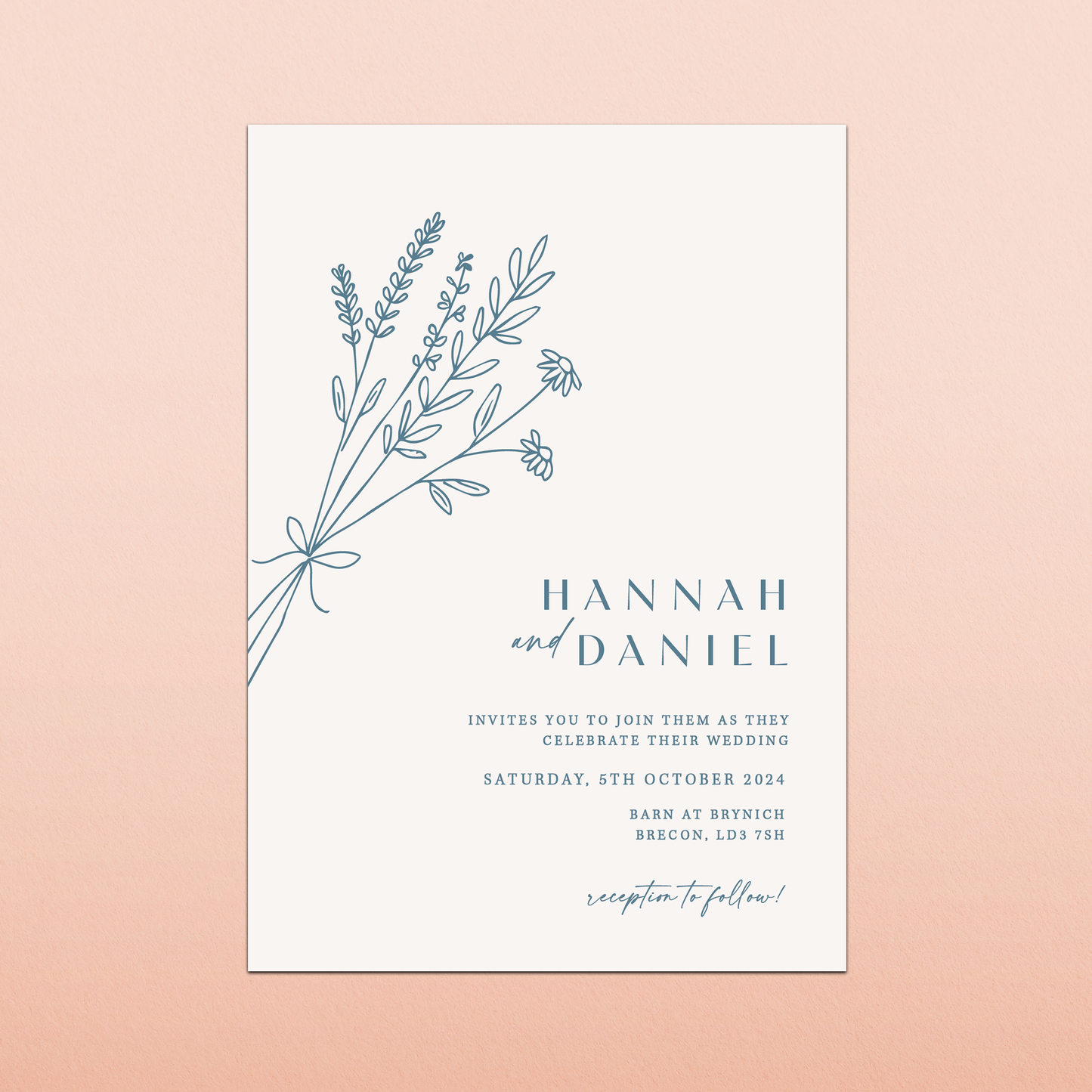 Hannah | Day Wedding Invitation
