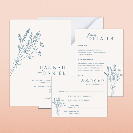 Hannah | Day Wedding Invitation