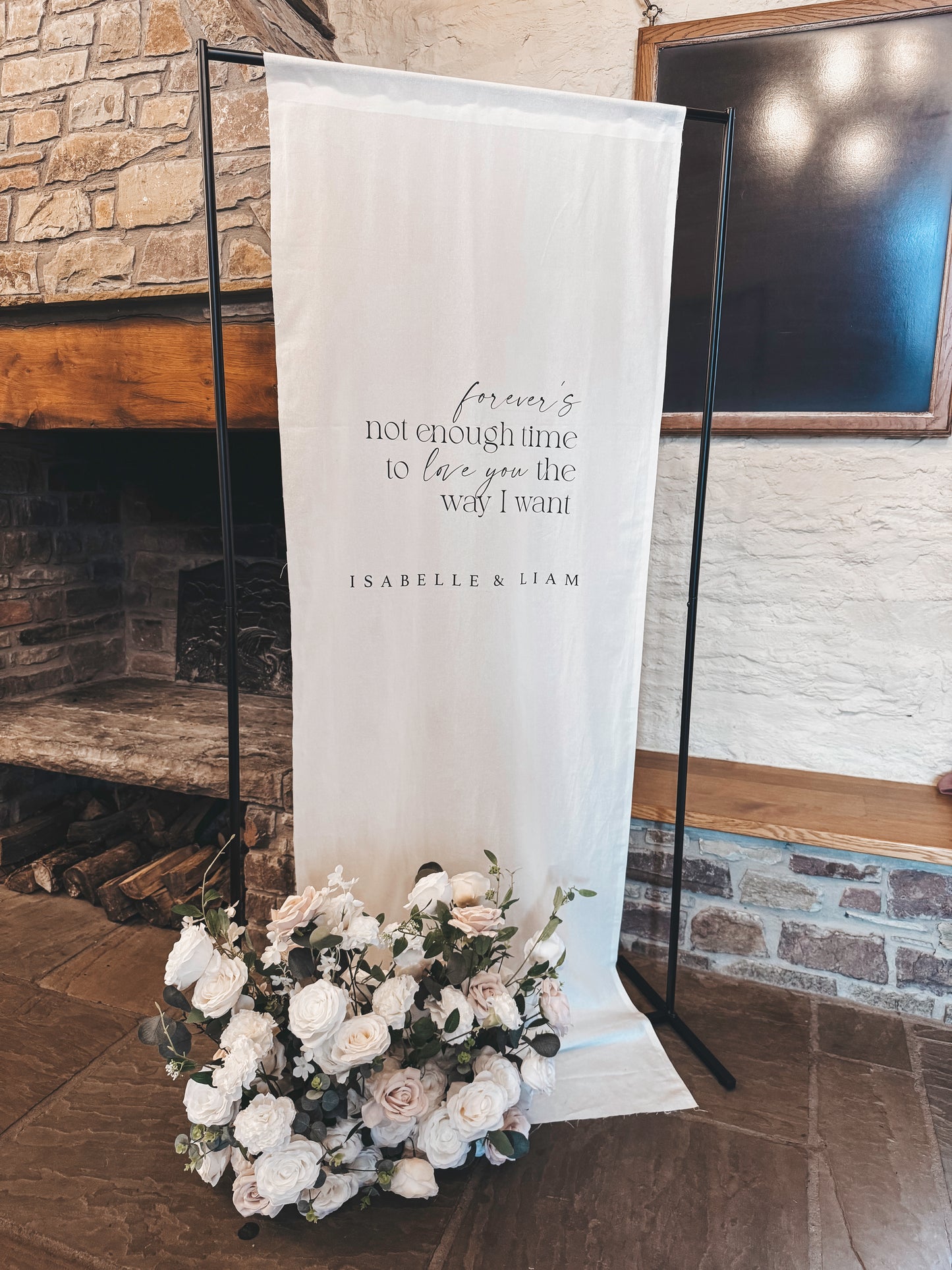 Tall Metal Sign Stand | Rentals