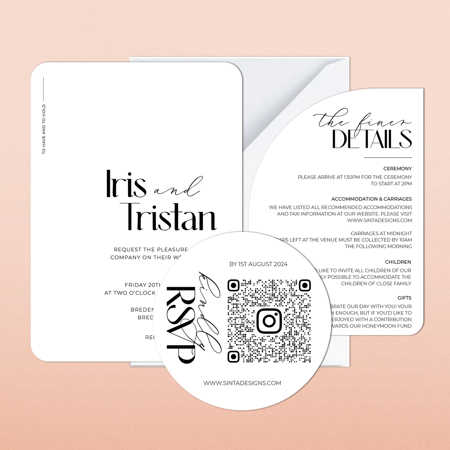 Iris | Day Wedding Invitation