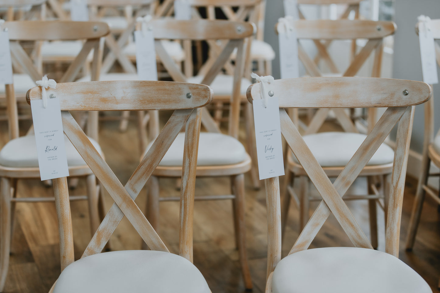 Iris Chiffon Ribbon | Seat Reserved