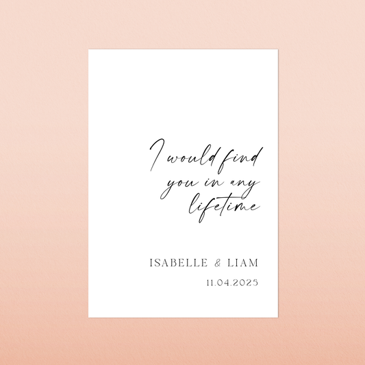 Isabelle | Welcome Sign