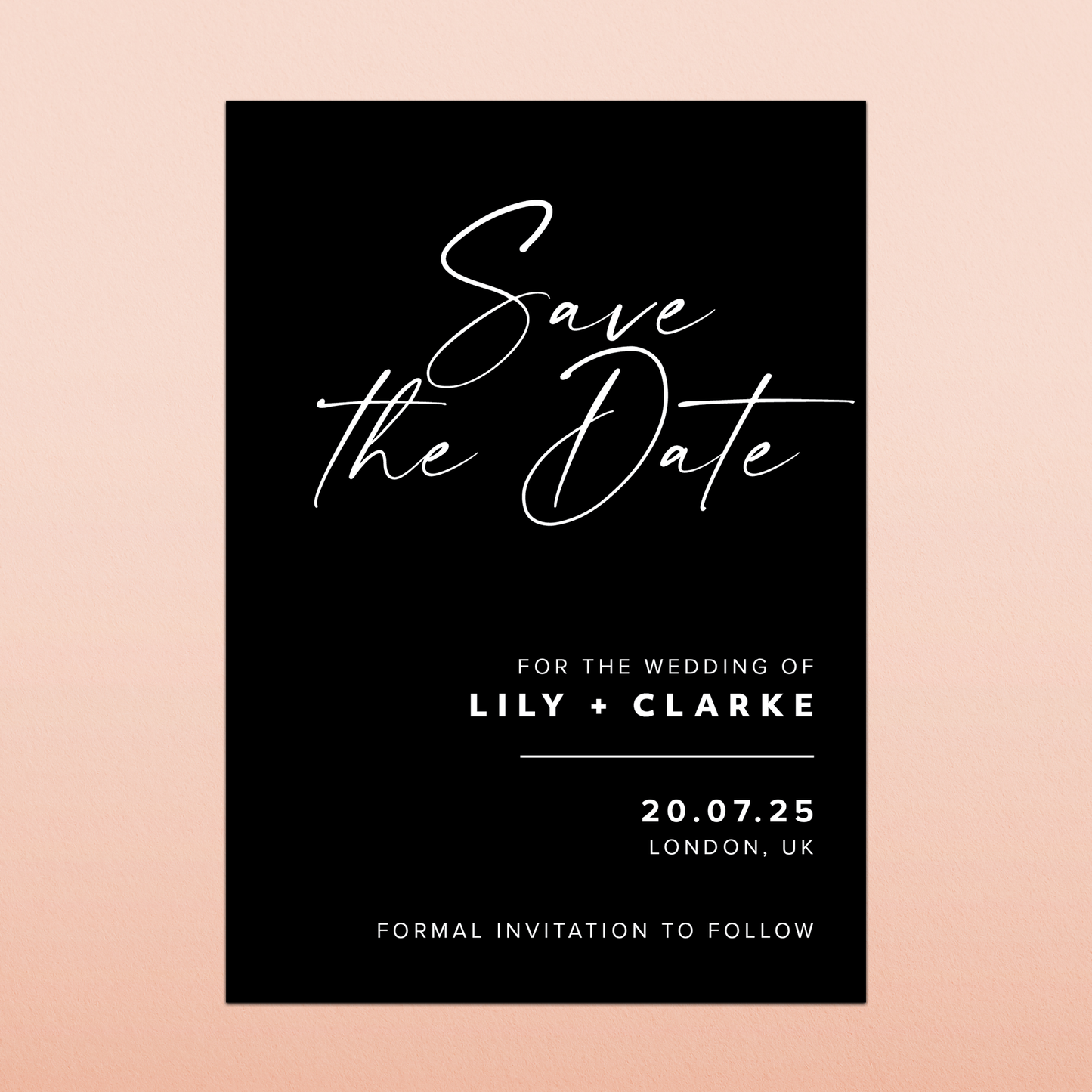 Lily | Save the Date