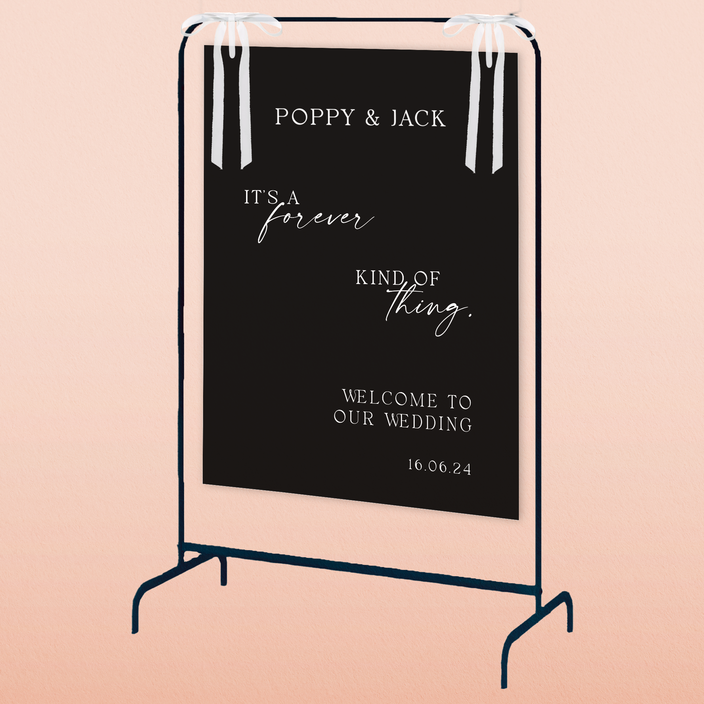 Metal Sign Stand | Rentals