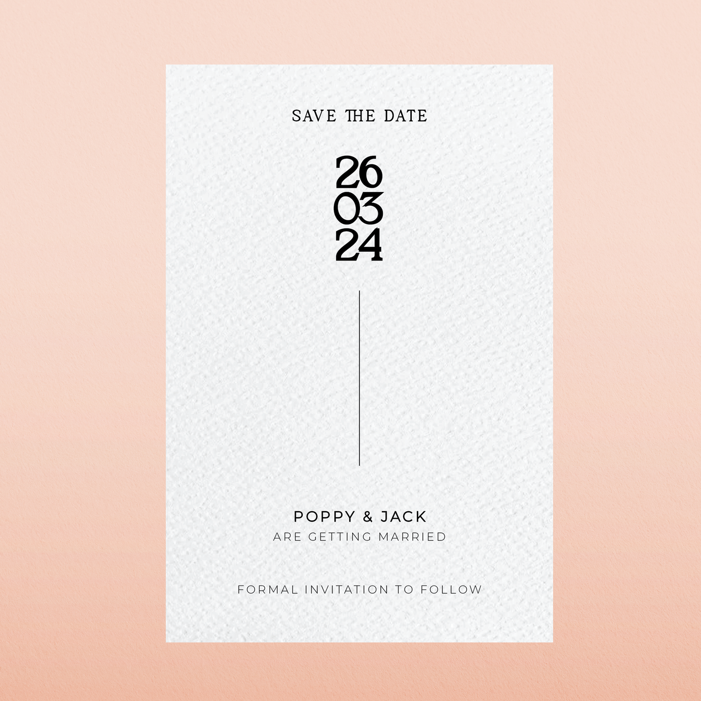 Poppy | Save the Date