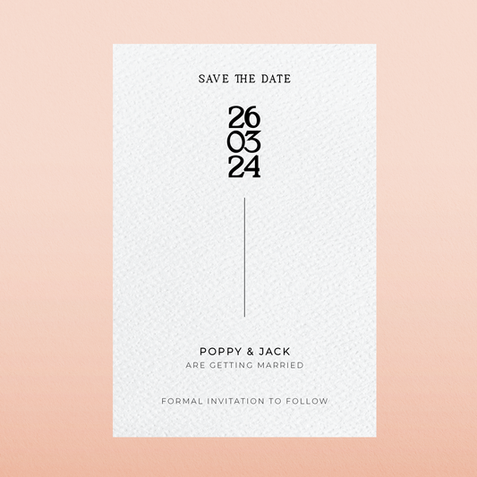 Poppy | Save the Date