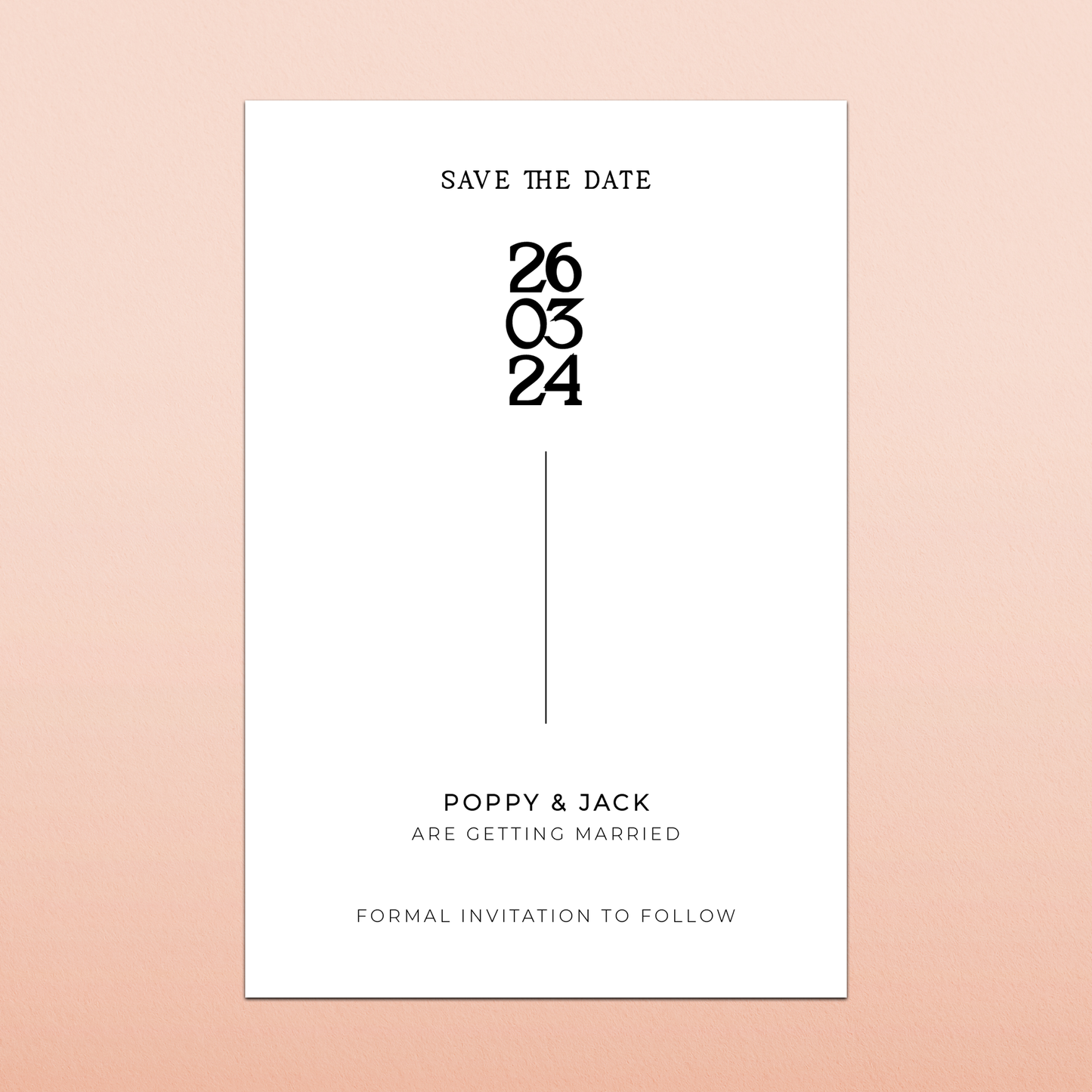 Poppy | Save the Date