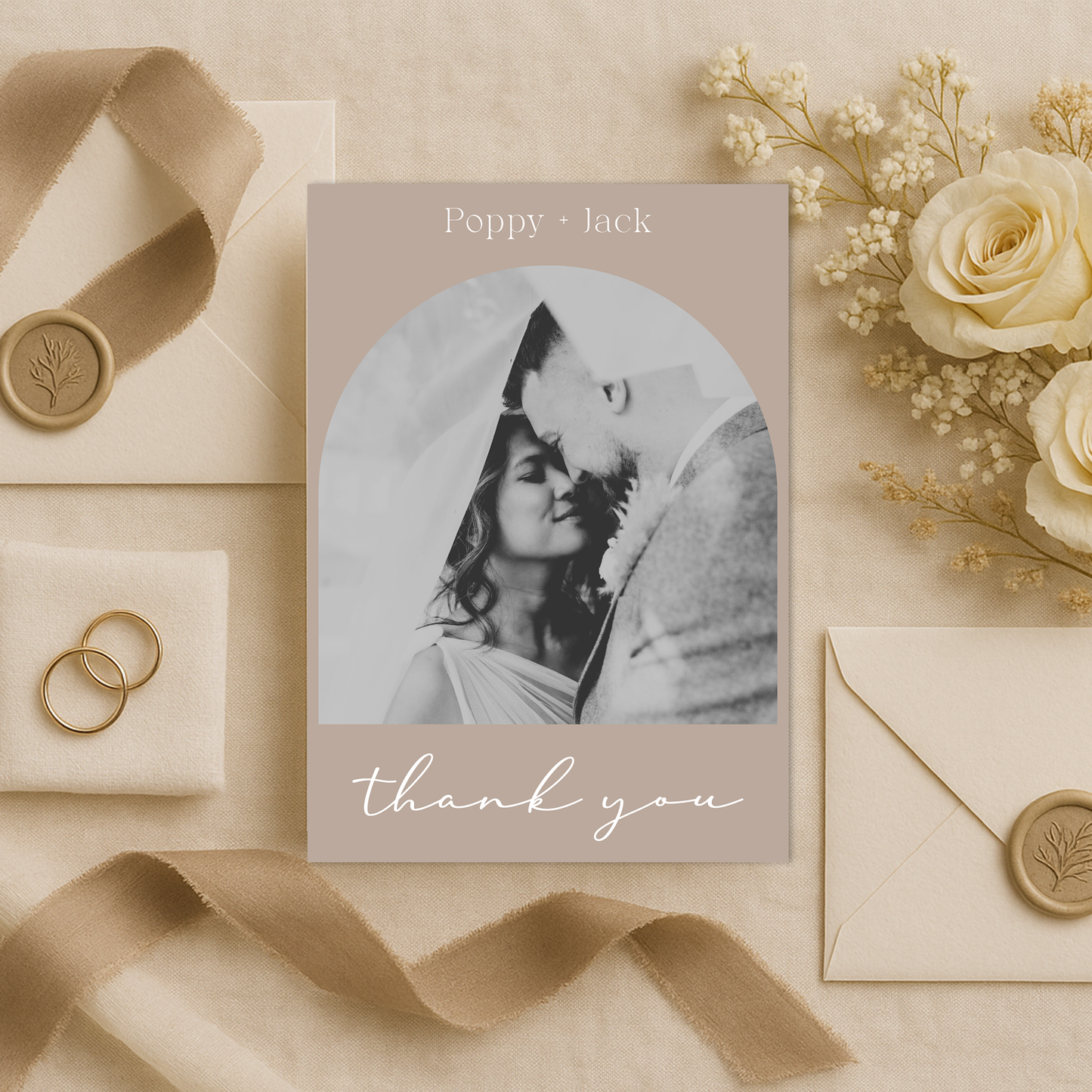 Poppy | Thank You Card