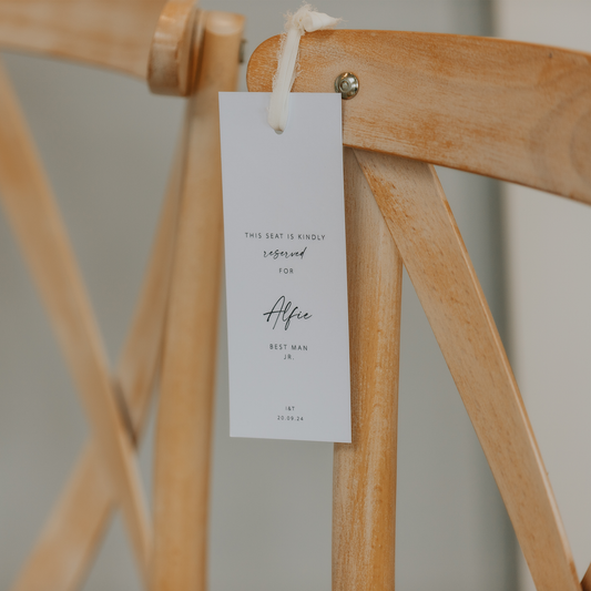 Iris Chiffon Ribbon | Seat Reserved