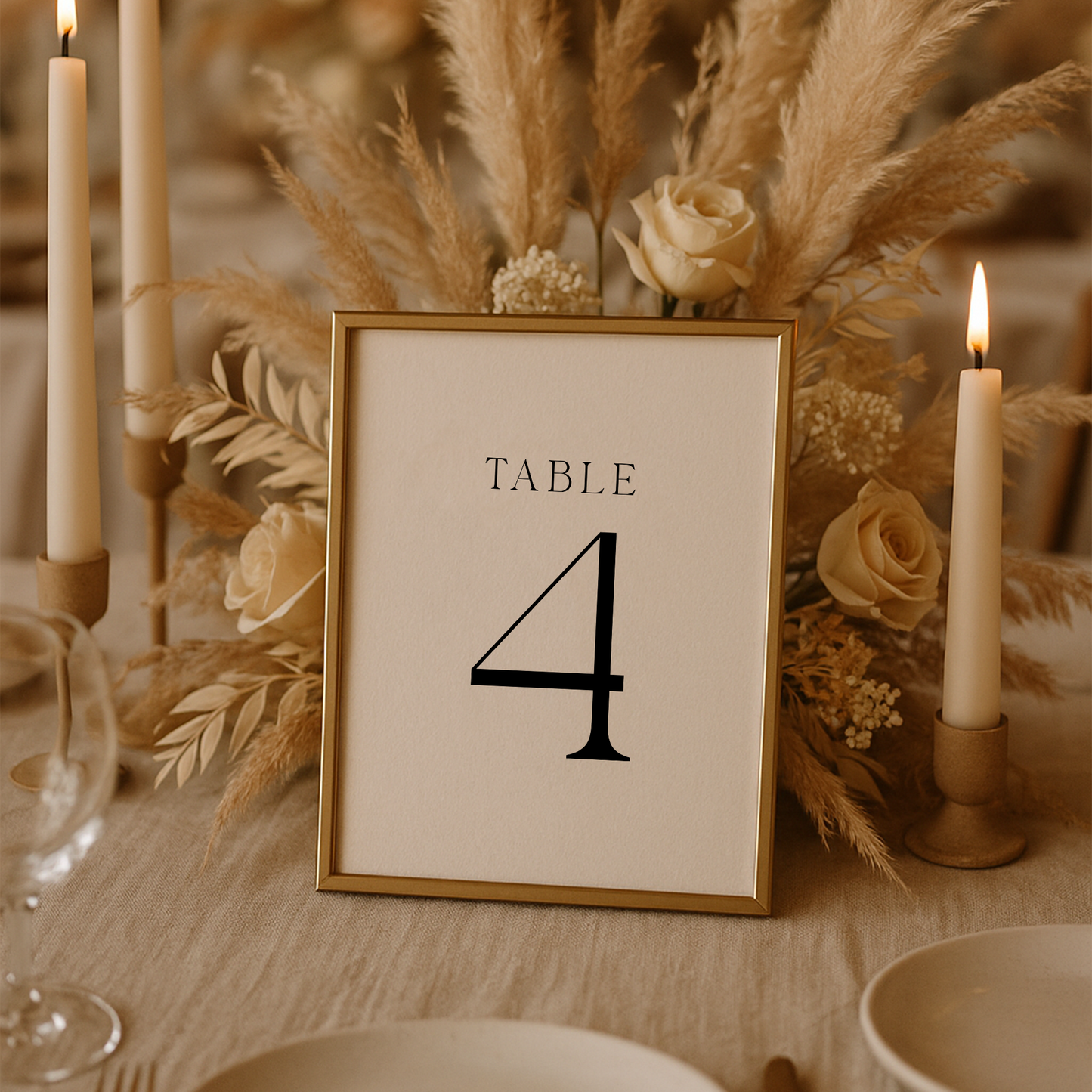 Isabelle Minimalist | Table Numbers
