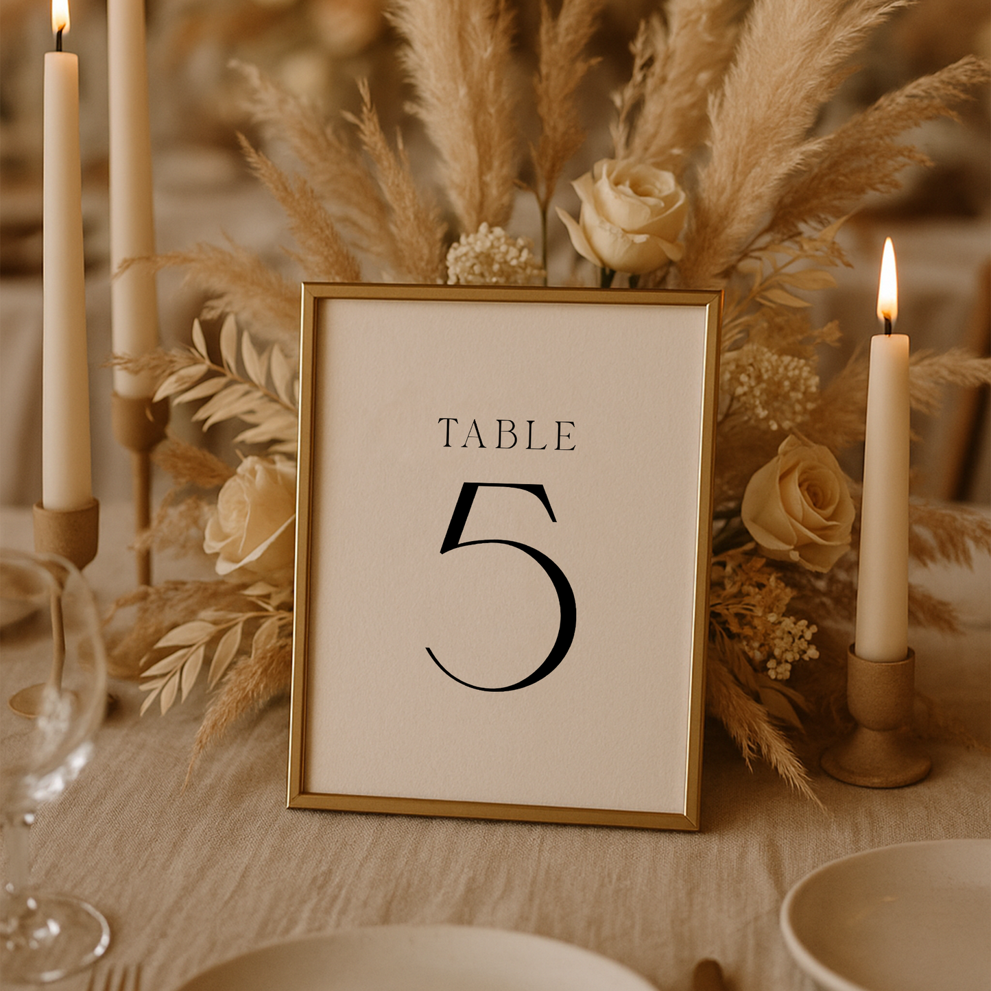 Isabelle Minimalist | Table Numbers