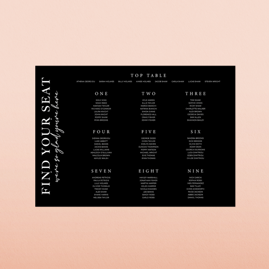 Aimee | Seating Chart