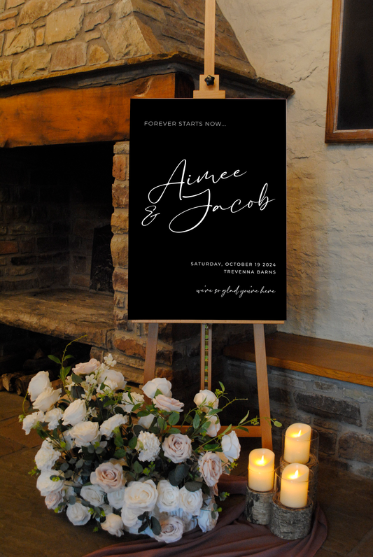 Aimee | Welcome Sign