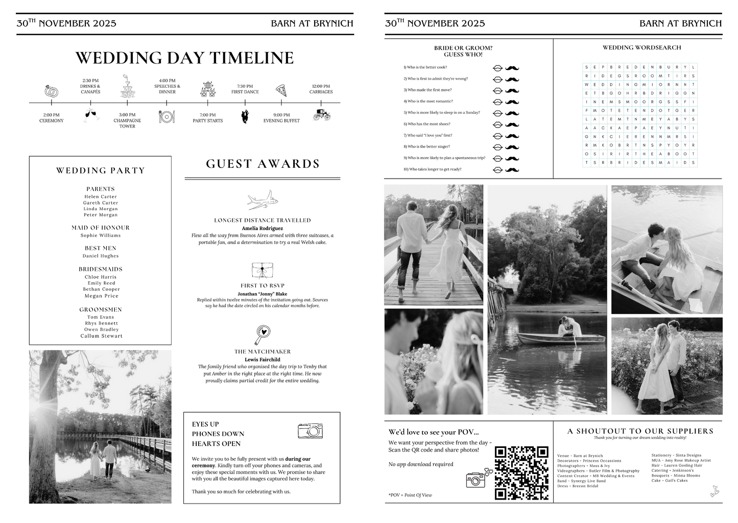 Newlyweds Times | Wedding Newspapers