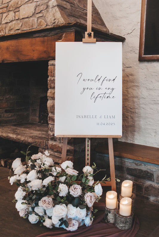 Isabelle | Welcome Sign