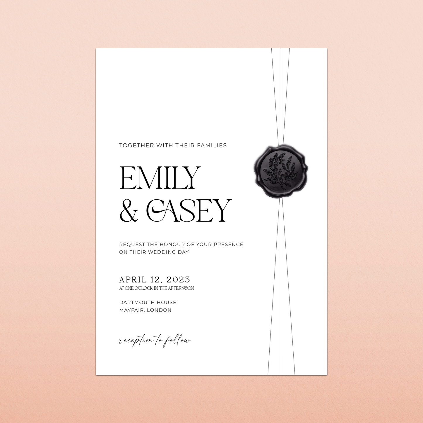 Emily | Day Wedding Invitation
