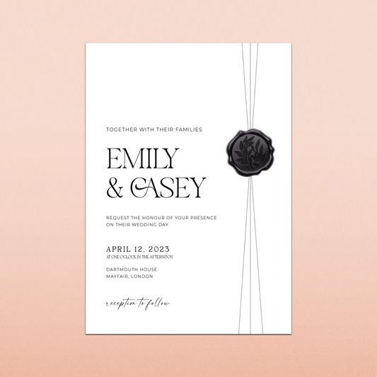 Emily | Day Wedding Invitation