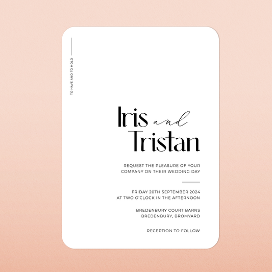 Iris | Day Wedding Invitation