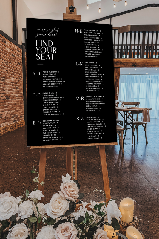 Lauren | Seating Chart