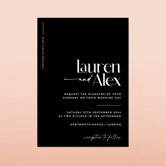 Lauren | Day Wedding Invitation