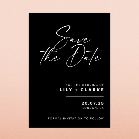 Lily | Save the Date