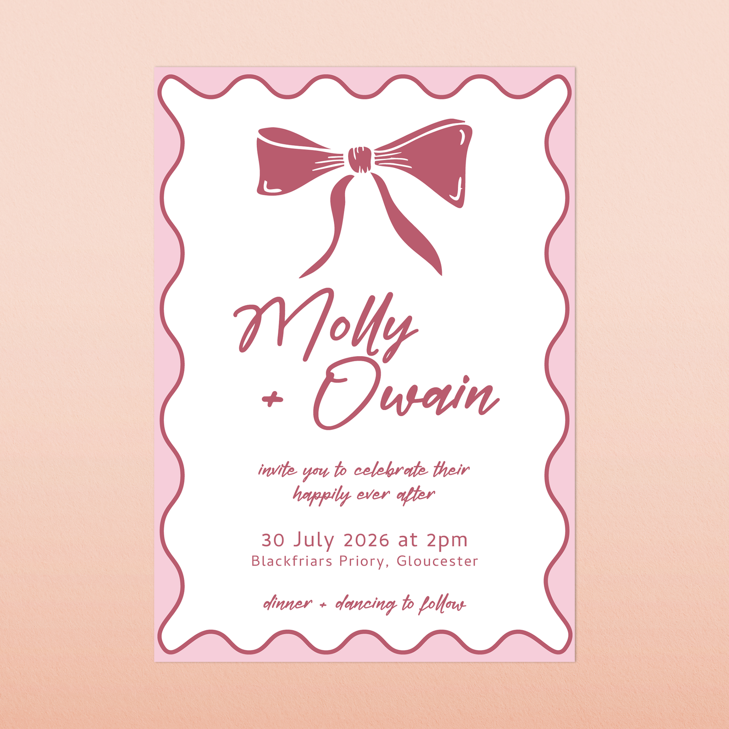 Molly | Day Wedding Invitation
