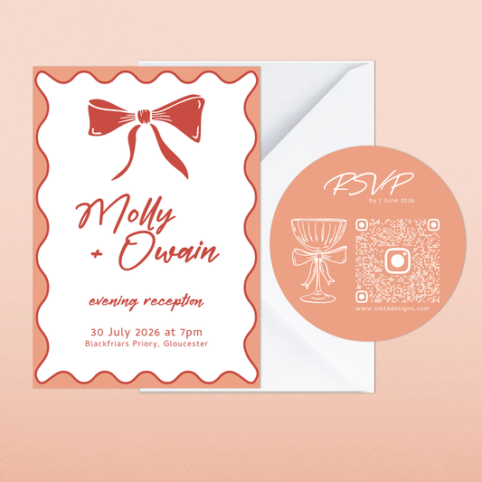 Molly | Evening Wedding Invitation