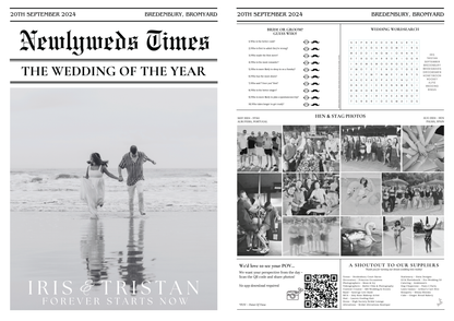 Newlyweds Times | Wedding Newspapers