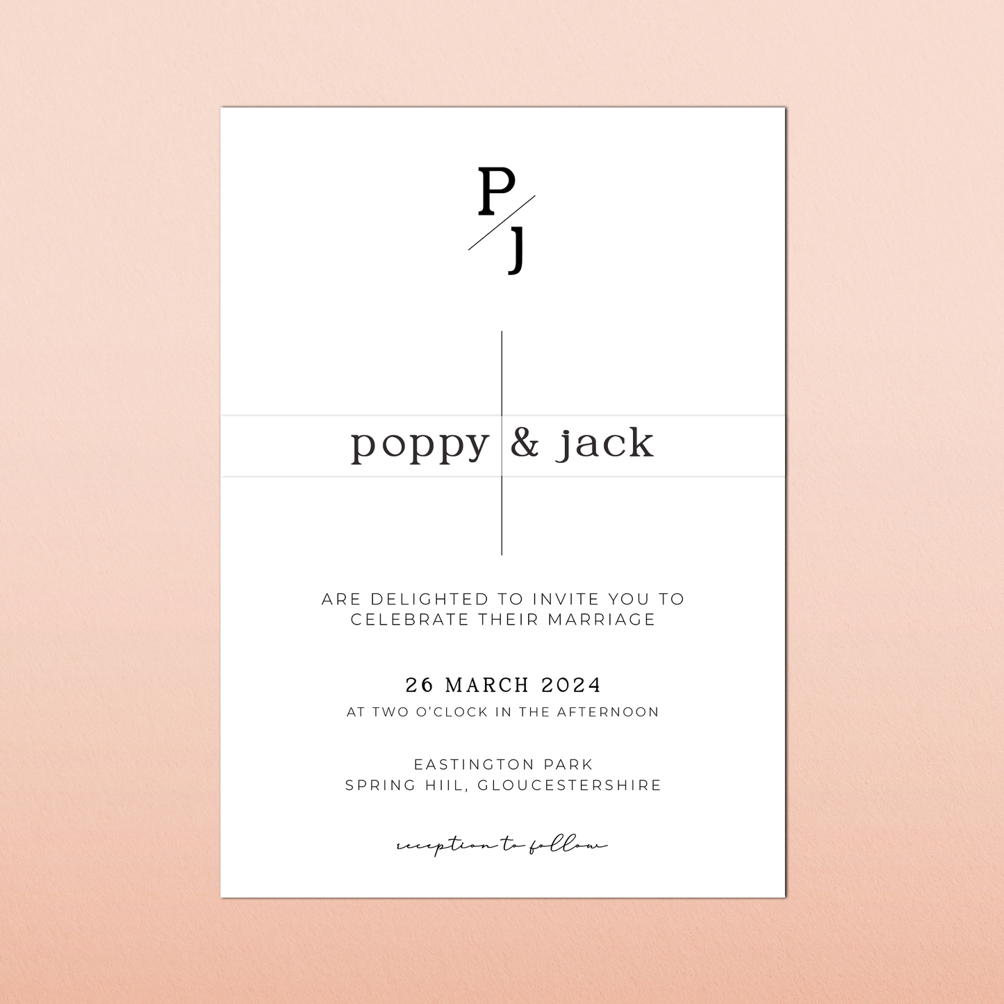 Poppy | Day Wedding Invitation