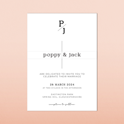 Poppy | Day Wedding Invitation