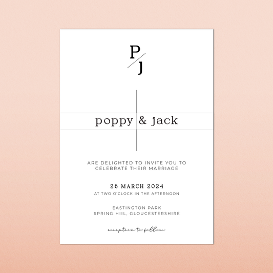 Poppy | Day Wedding Invitation