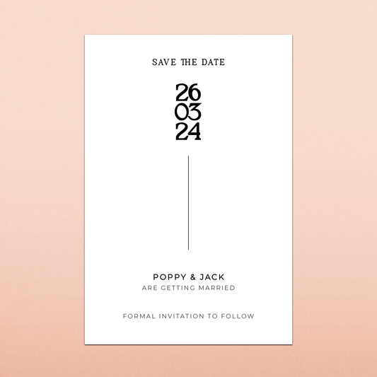 Poppy | Save the Date