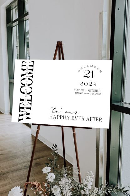 Sophie | Welcome Sign