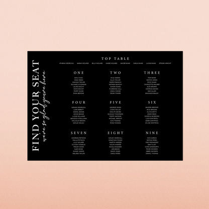Aimee | Seating Chart