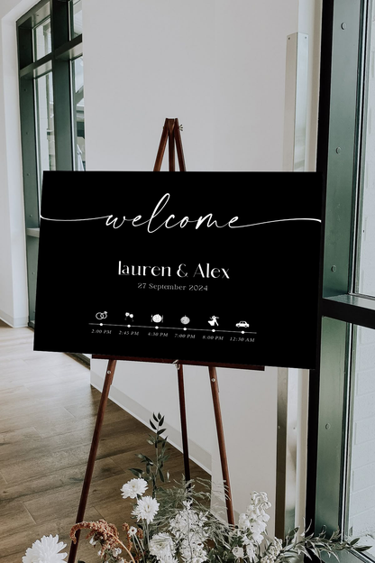 Lauren | Welcome Sign
