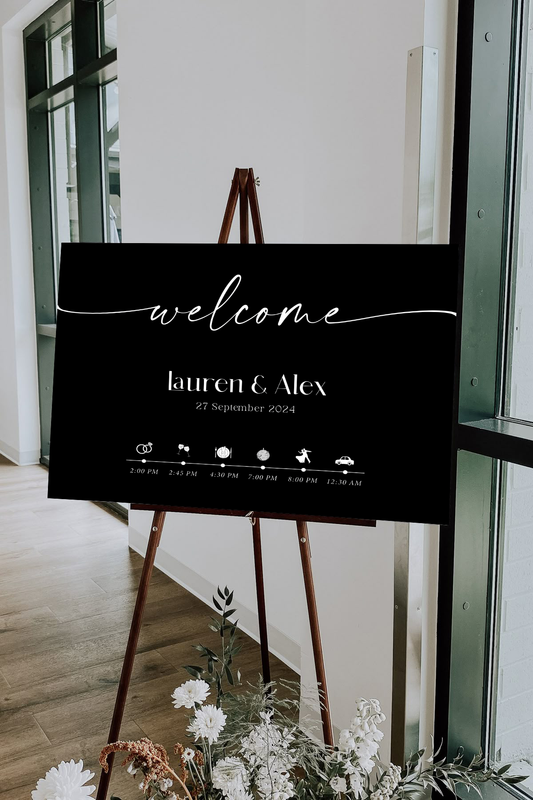 Lauren | Welcome Sign